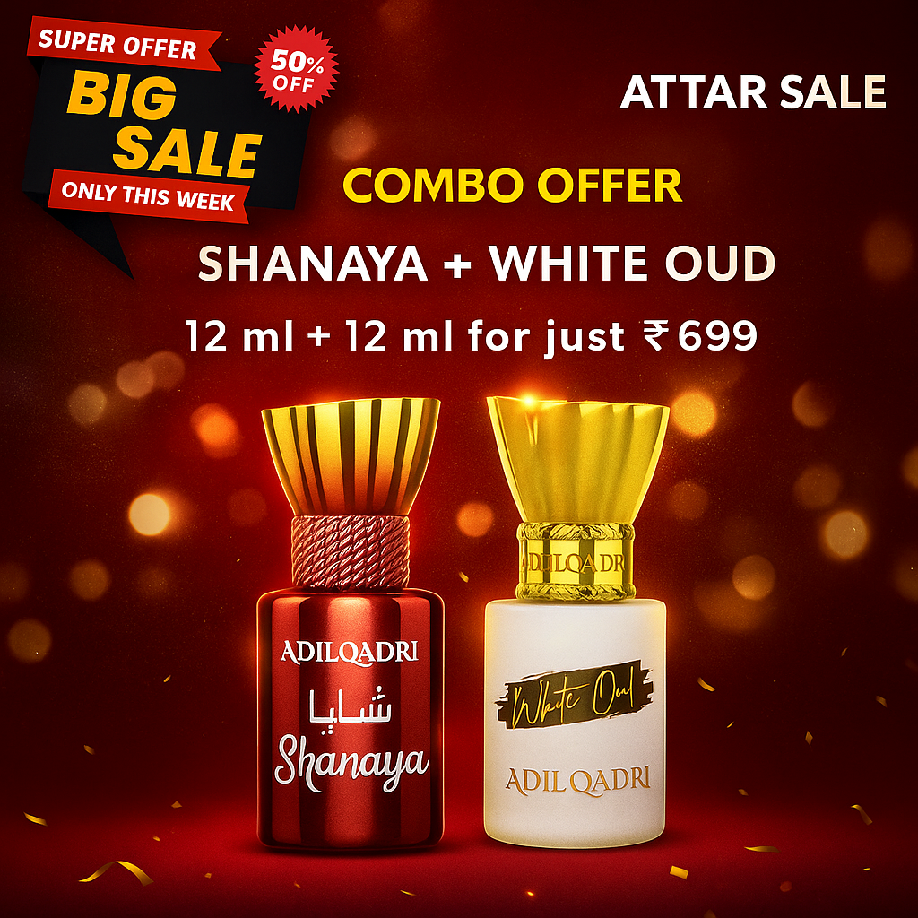 Shanaya and white oud combo
