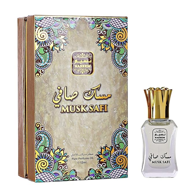 Parag Fragrances Musk Safa 25ml Attar/Itra/Natural Fragrance Oil/Perfume Oil (Arabian Series) 0% Alcohol, Long Lasting & Naturally Distilled Attars